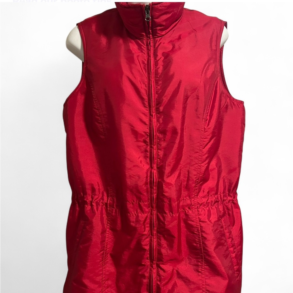 Coldwater Creek Vibrant Red Vest
